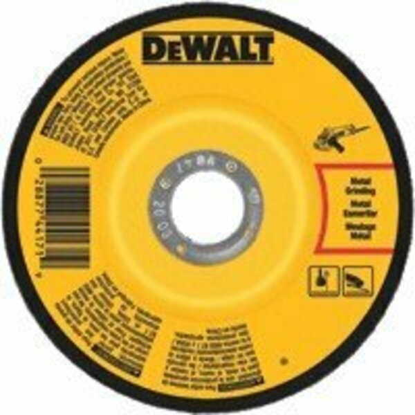 Dewalt Bonded Abrasive, 6in. x 1/4in. x 5/8in.-11 General Purpose Metal Grinding Wheel DW4626
